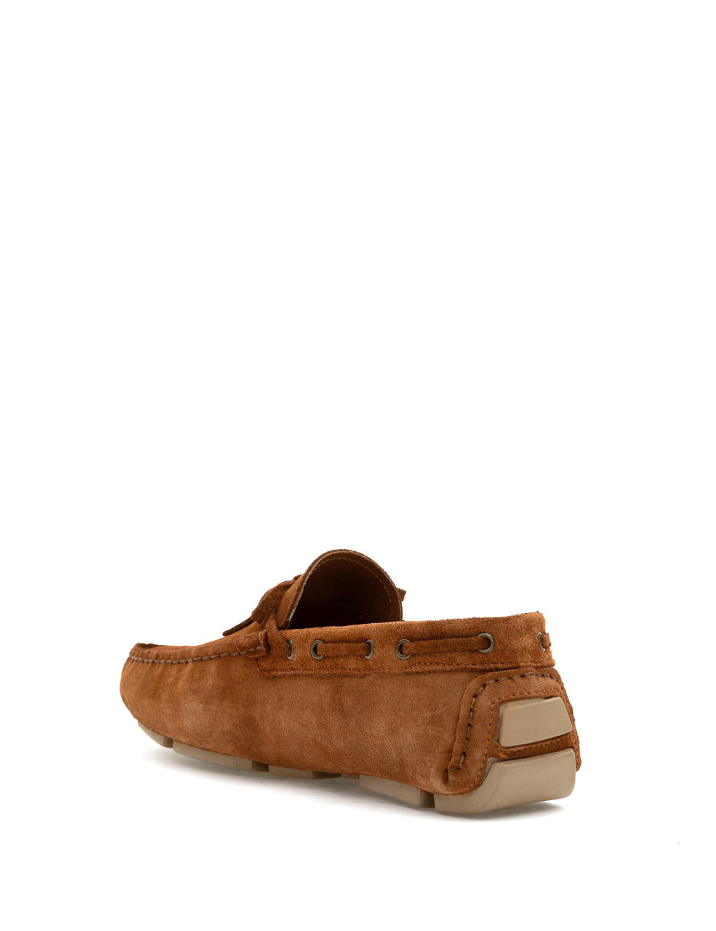 Taba %100 Deri Loafer Ayakkab_