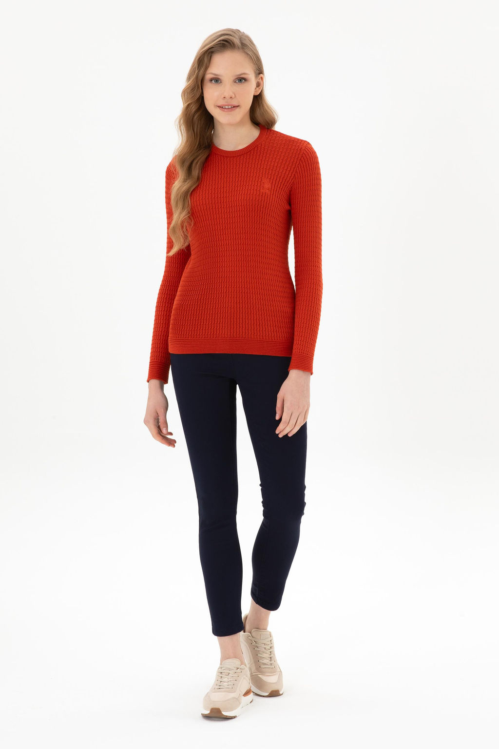 Kad_n Lacivert Kanvas Pantolon Sepette S_rpriz _ndirim