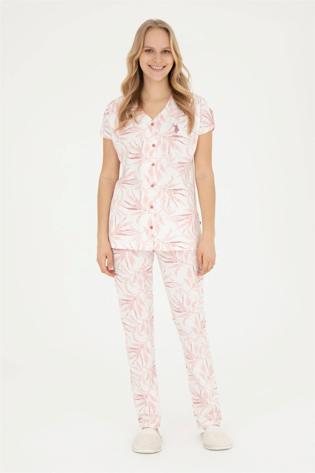 Женский пижамный комплект с лососем Неожиданная скидка в корзине