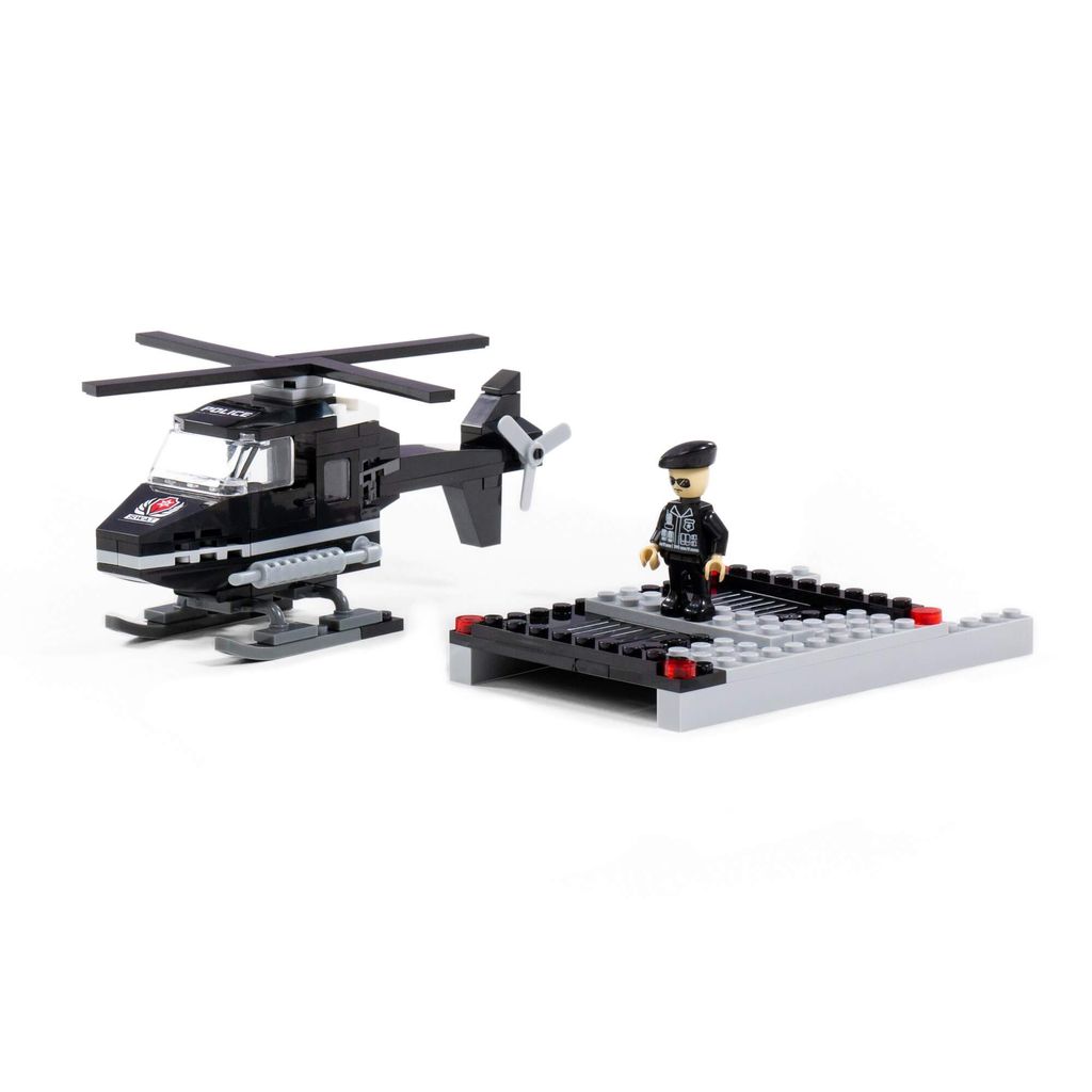 Конструктор Классик Город. Полиция-1.7 (102 элемента) (в коробке) - Полесье фото 2