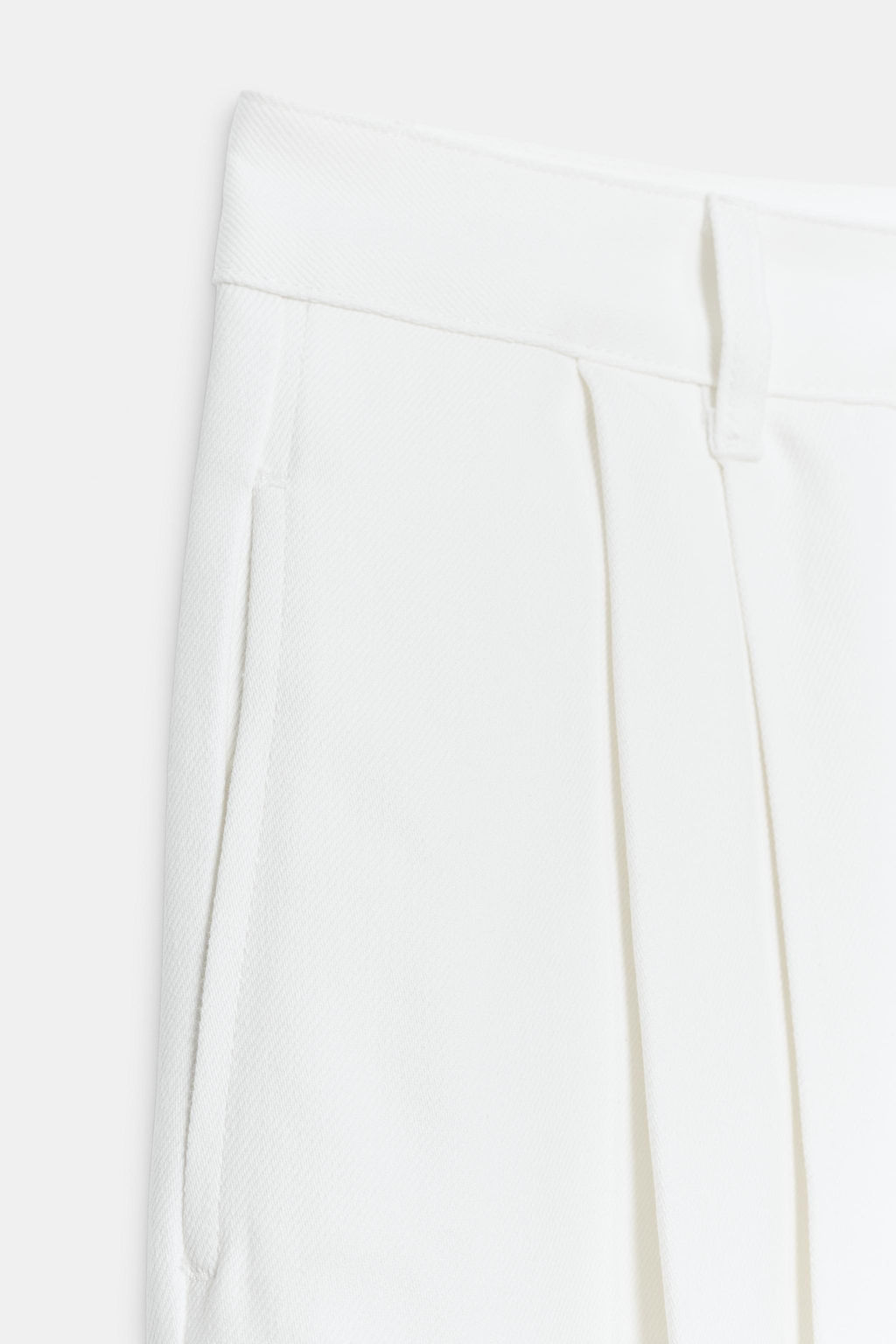 PANTAL?N BARREL ZW COLLECTION / Blanco