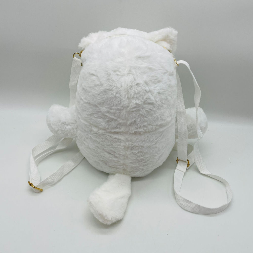 Мягкая игрушка Рюкзак - Котик Пухляш 30 см - Storyland фото 9