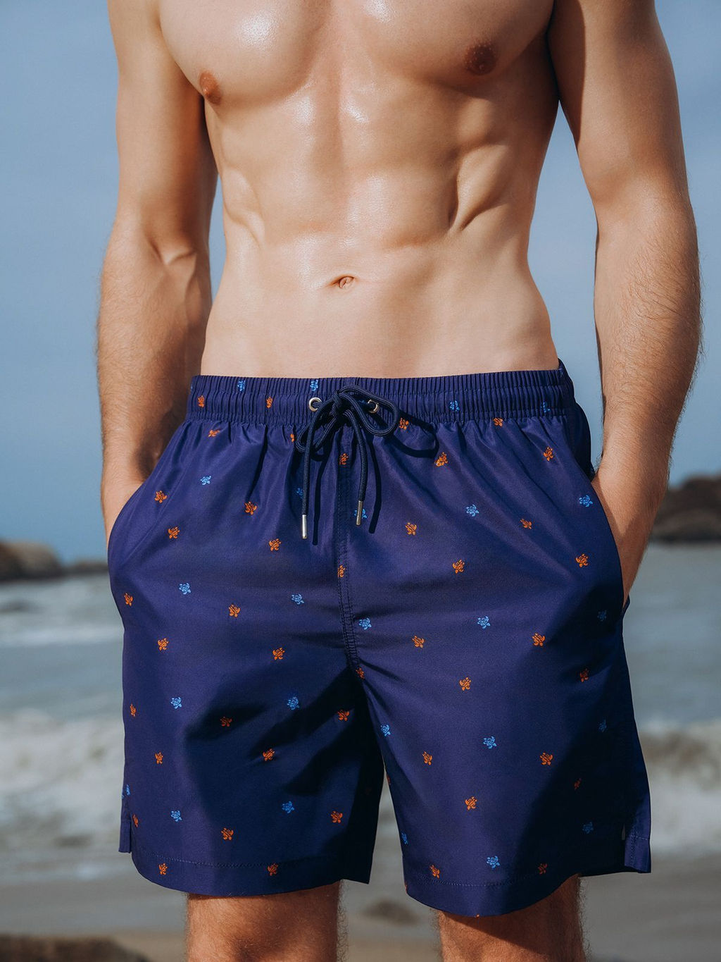 Шорты пляжные Indefini  фото 3