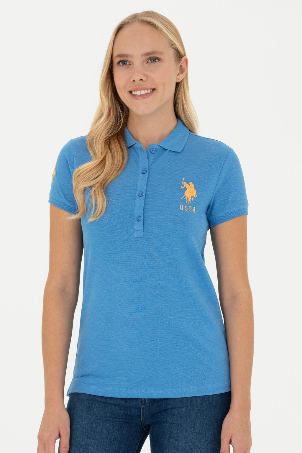 Женская базовая футболка Saks Неожиданная скидка в корзине - U.s. polo assn фото 8