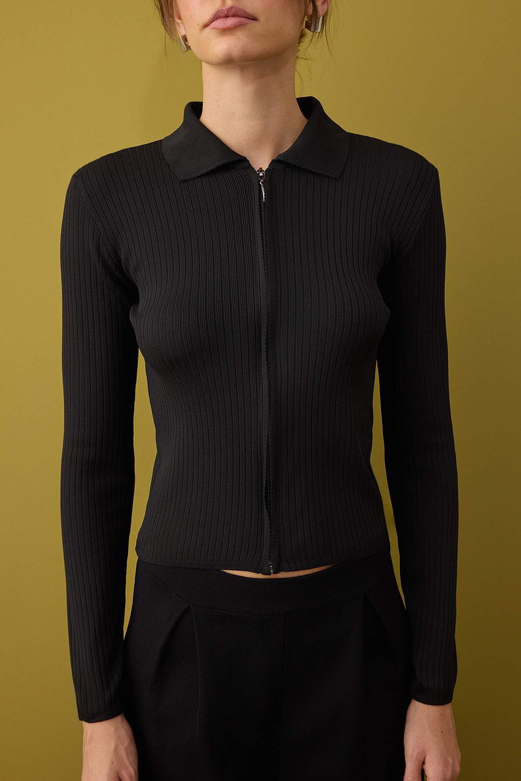 Kahverengi-K?rm?z? 2li Basic K?sa/Crop Ikili Paket Triko H?rka-Kazak TWOAW26KZ00116 - Trendyolmilla фото 22