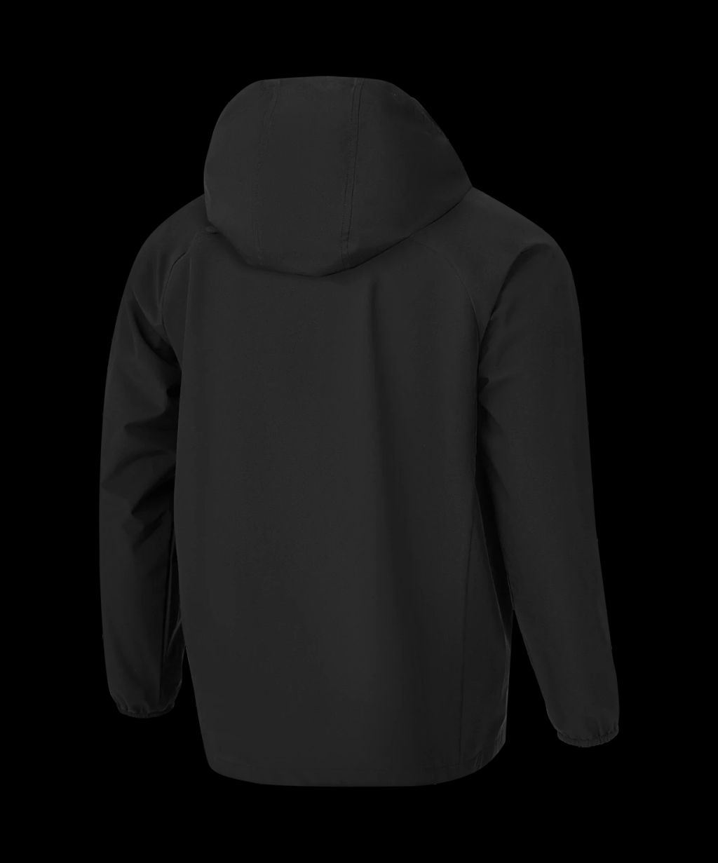 Куртка ветрозащитная JOGEL PREMIER PerFormPROOF FZ Rain Jacket, черный  фото 4