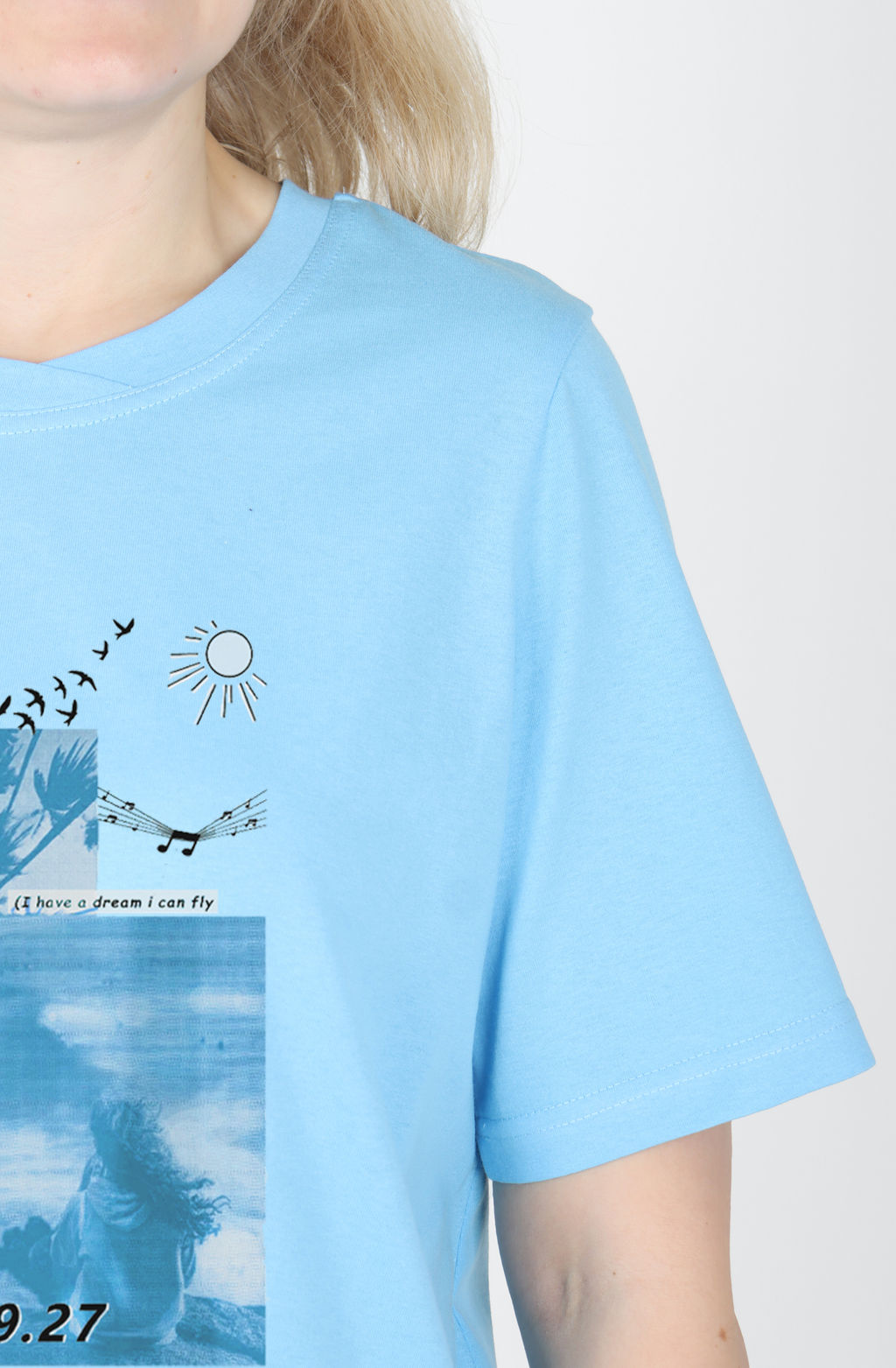 Футболка Лаура Ф-96 (44-60) кулирка - Лотос фото 4