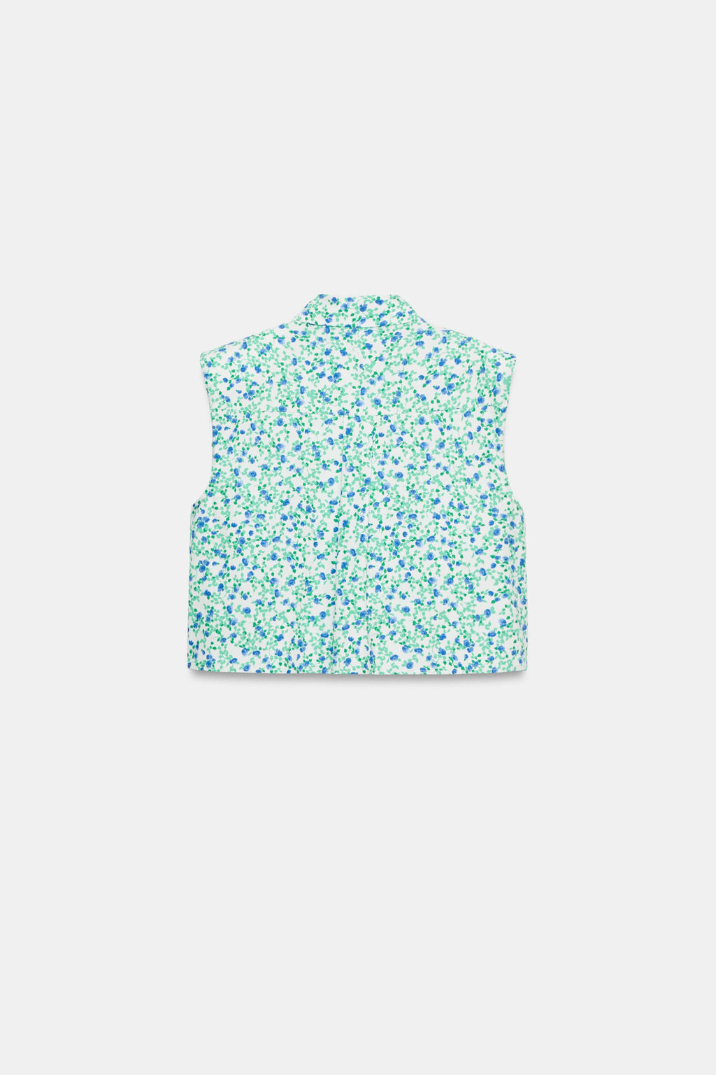 CAMISA HOMBRERAS ESTAMPADO FLORAL / Multicolor - Zara фото 6