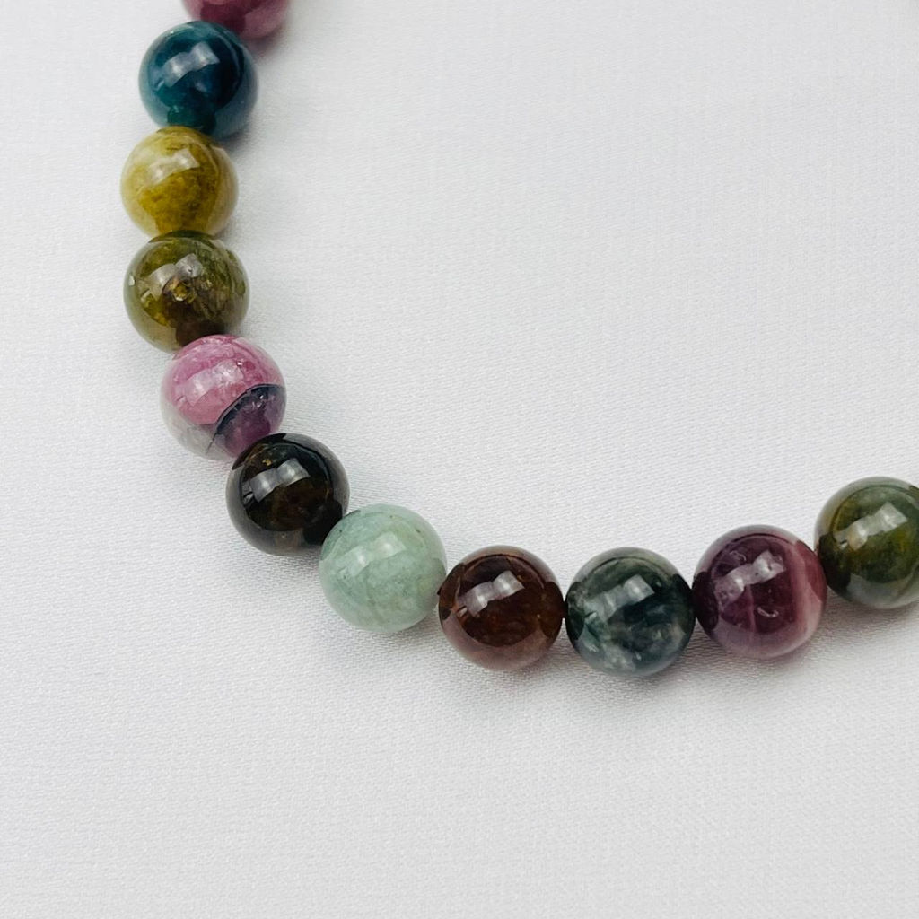 Браслет из Турмалина микс 17 см