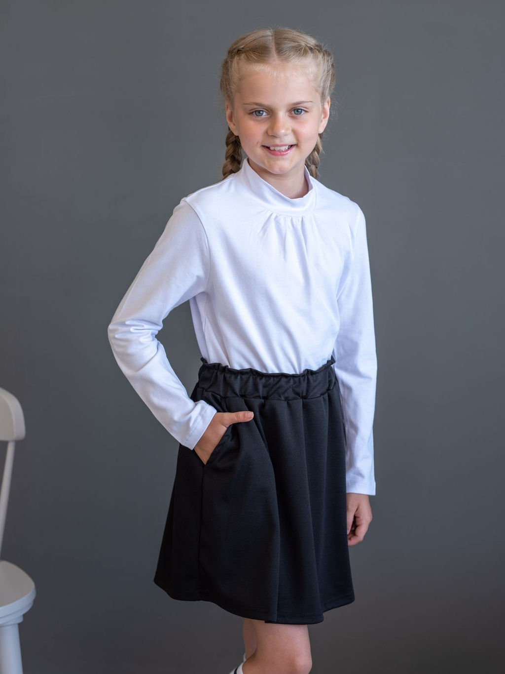 Свитер (водолазка) для девочки 61442 Lets go - Let's go фото 9