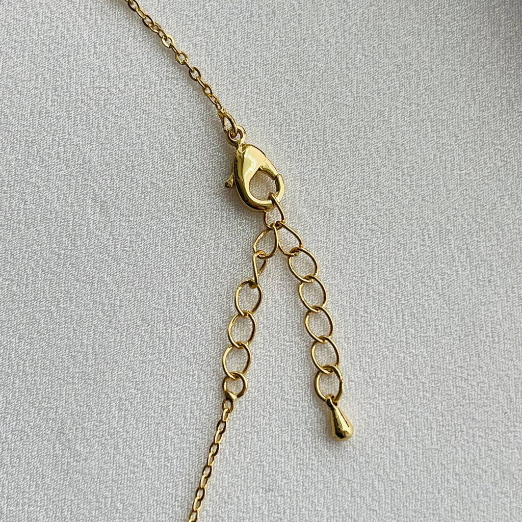 Кулон на цепочке из зеленого Авантюрина 45 см +