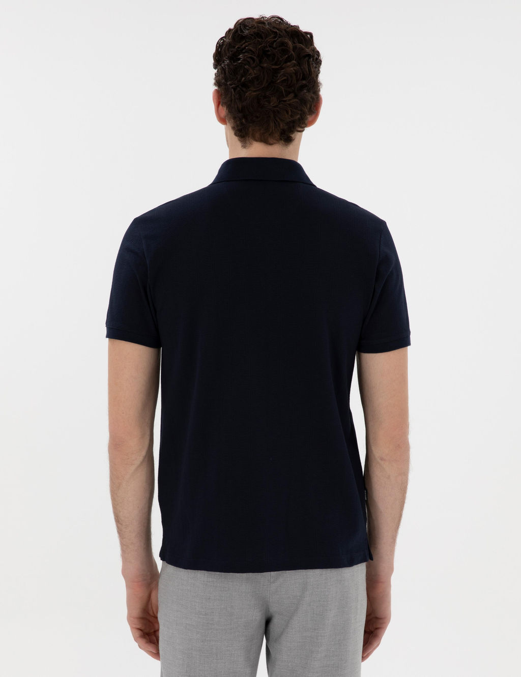 Lacivert Slim Fit Ti__rt