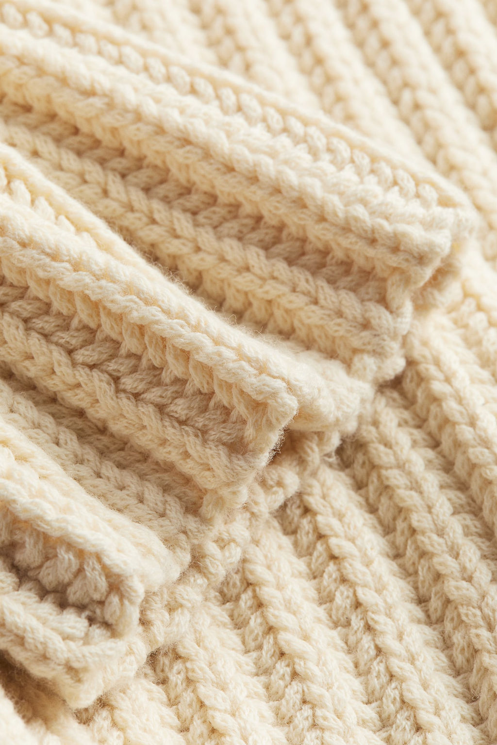 Jersey de mezcla de lana con escote en V - H&m фото 7