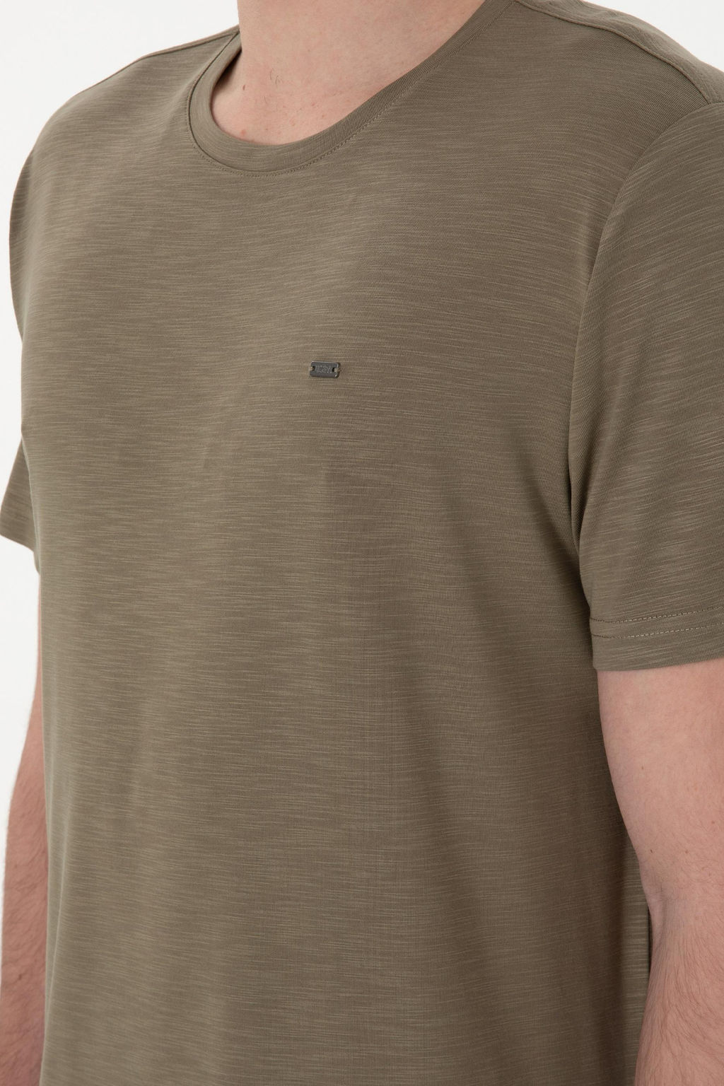 Erkek Regular Fit Bisiklet Yaka Modal Vizon Basic Ti__rt Sepette S_rpriz _ndirim - U.s. polo assn фото 7