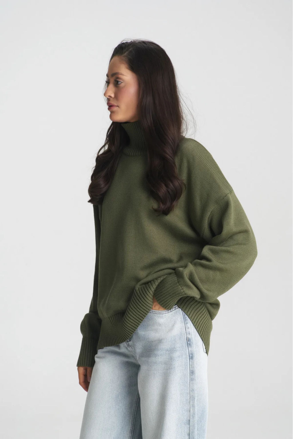 Свитер Cotton Classic Khaki