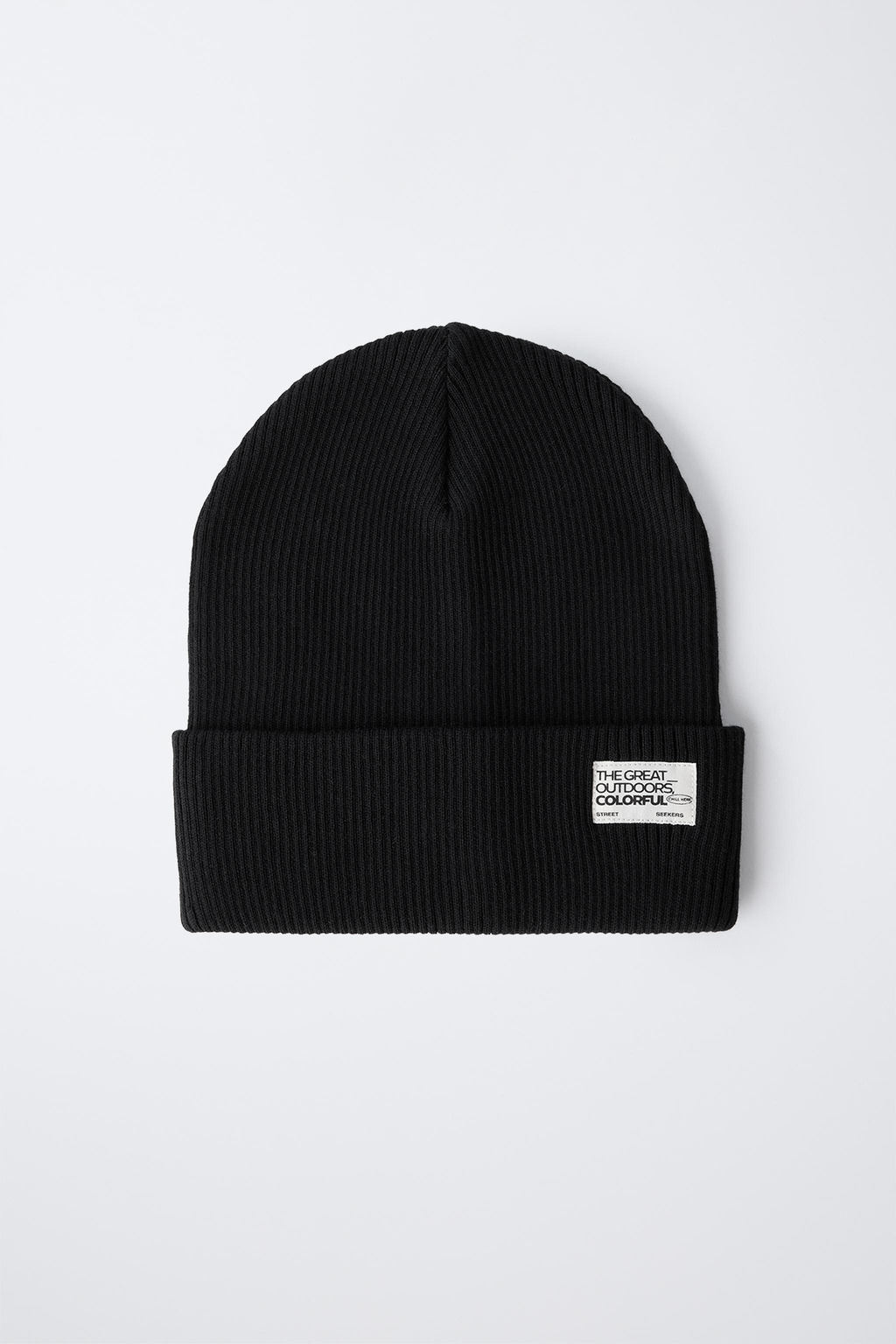 GORRO PUNTO CANAL? ETIQUETA / Negro - Zara фото 5