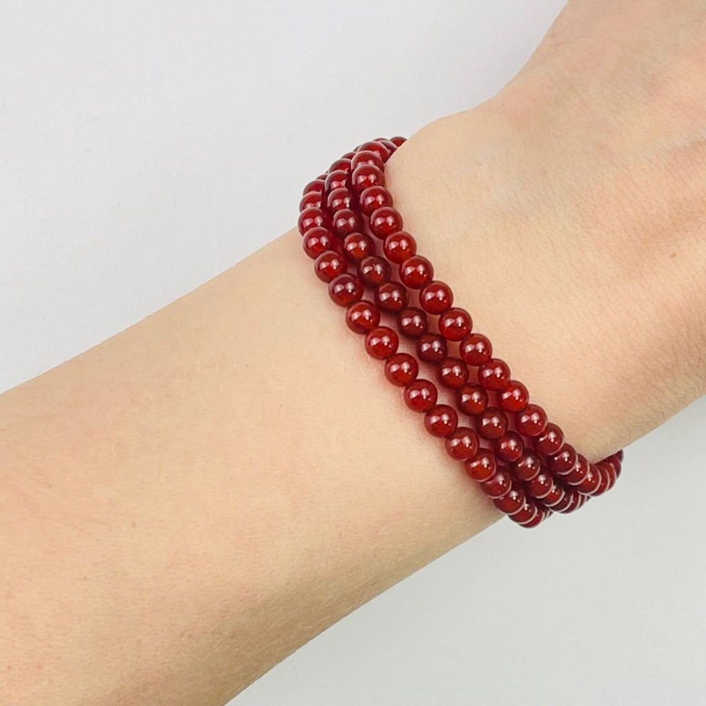 Бусины для украшений из Сердолика - Радуга самоцветов фото 3