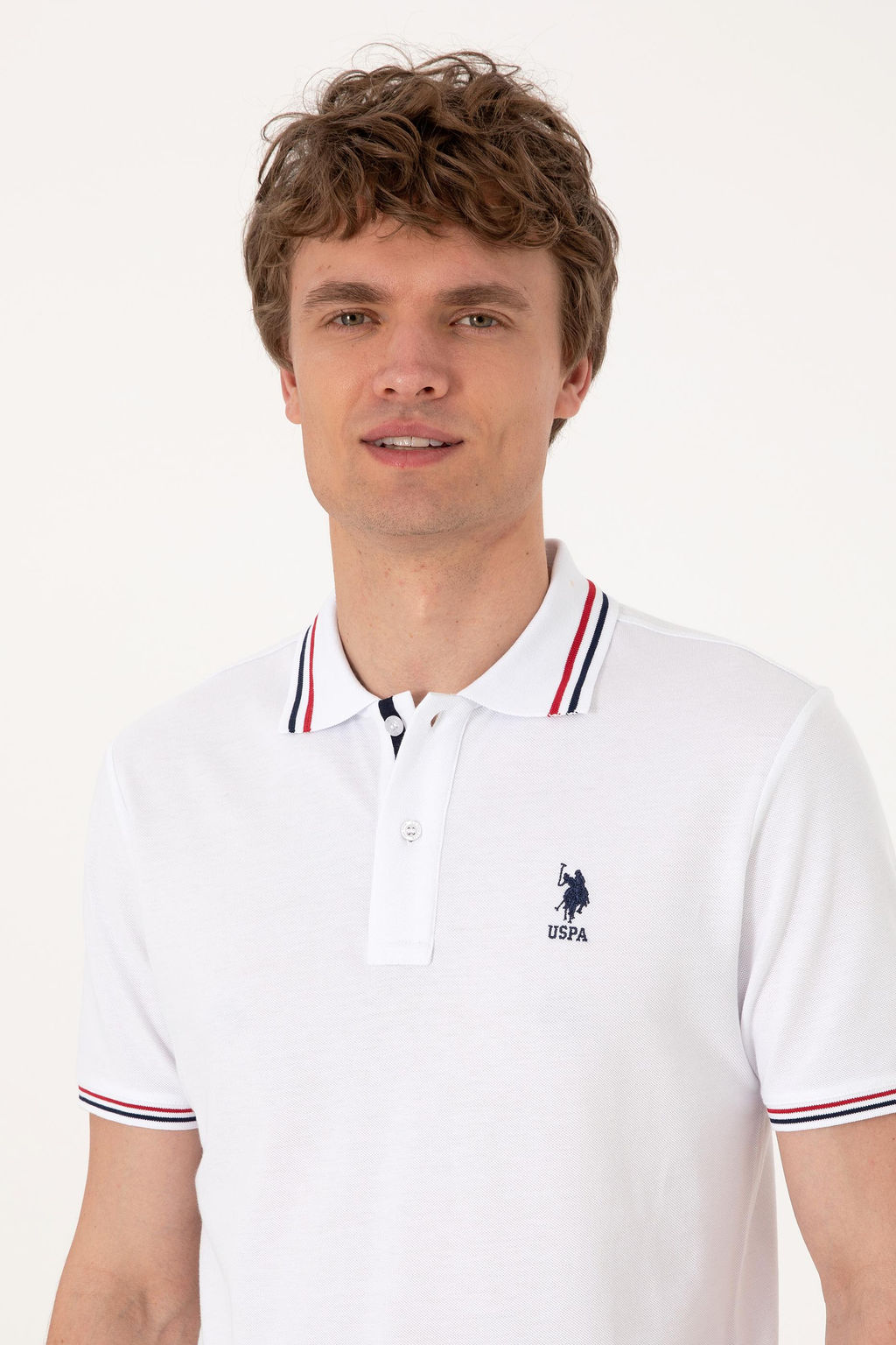 Erkek Beyaz Basic Ti__rt Sepette S_rpriz _ndirim - U.s. polo assn фото 2
