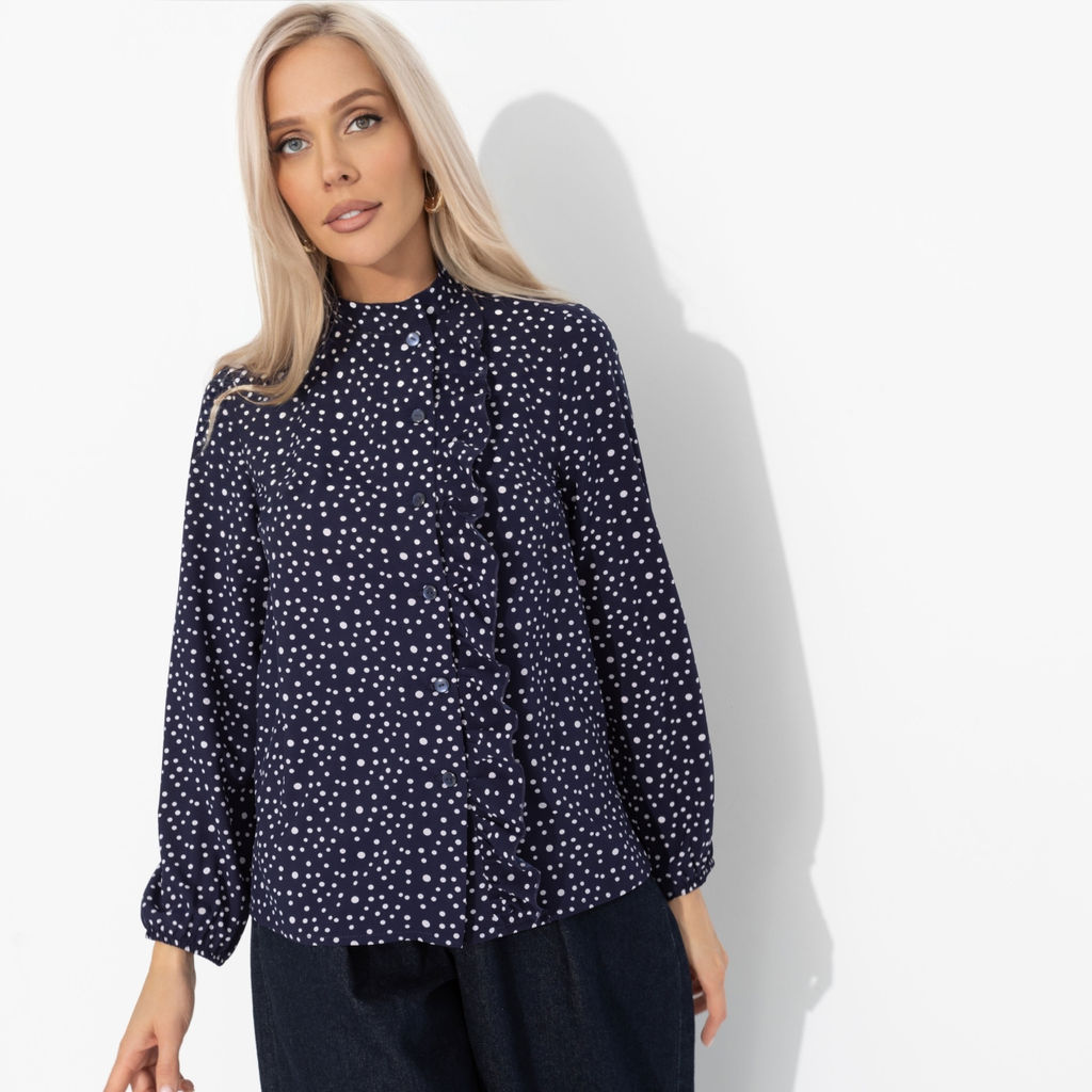 Блуза с рюшами, Стильный бенефис (фэшн) - Charutti фото 4