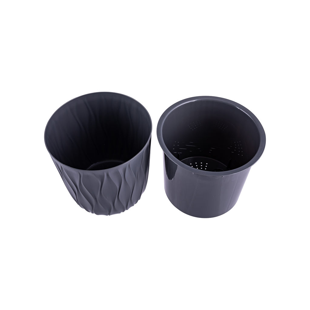 Горшок для цветов с дренажной вставкой 3,6л Desert (d182, h177мм) арт. С86505, С86507