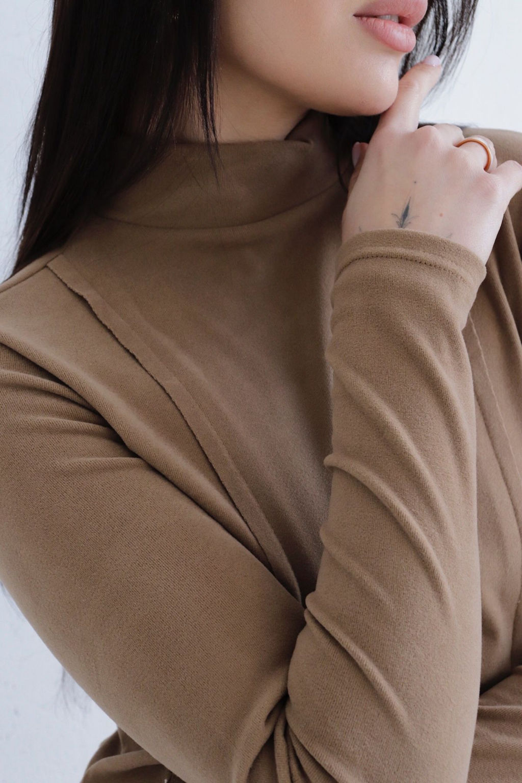 12037 Водолазка светло-коричневая - Martichelli фото 11