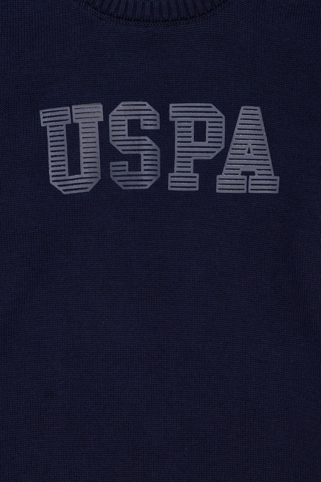 U. S. Polo Assn Темно-синий трикотажный свитер с круглым вырезом для мальчика - U.s. polo assn фото 8