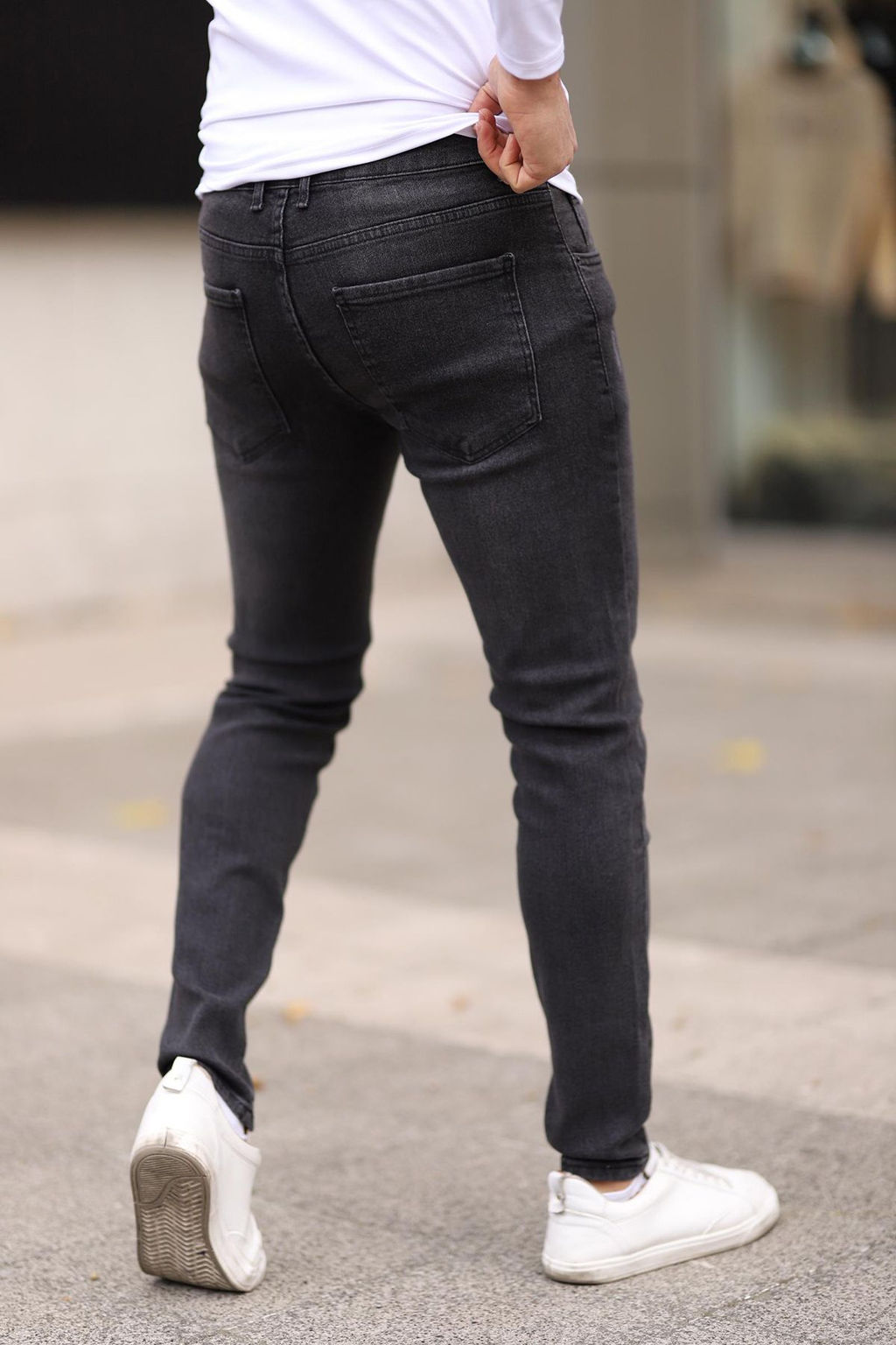 TRENDYOL MAN Antrasit Skinny T?rnakl? Jeans Kot Pantolon TMNAW25JE00013 - Trendyolmilla фото 30