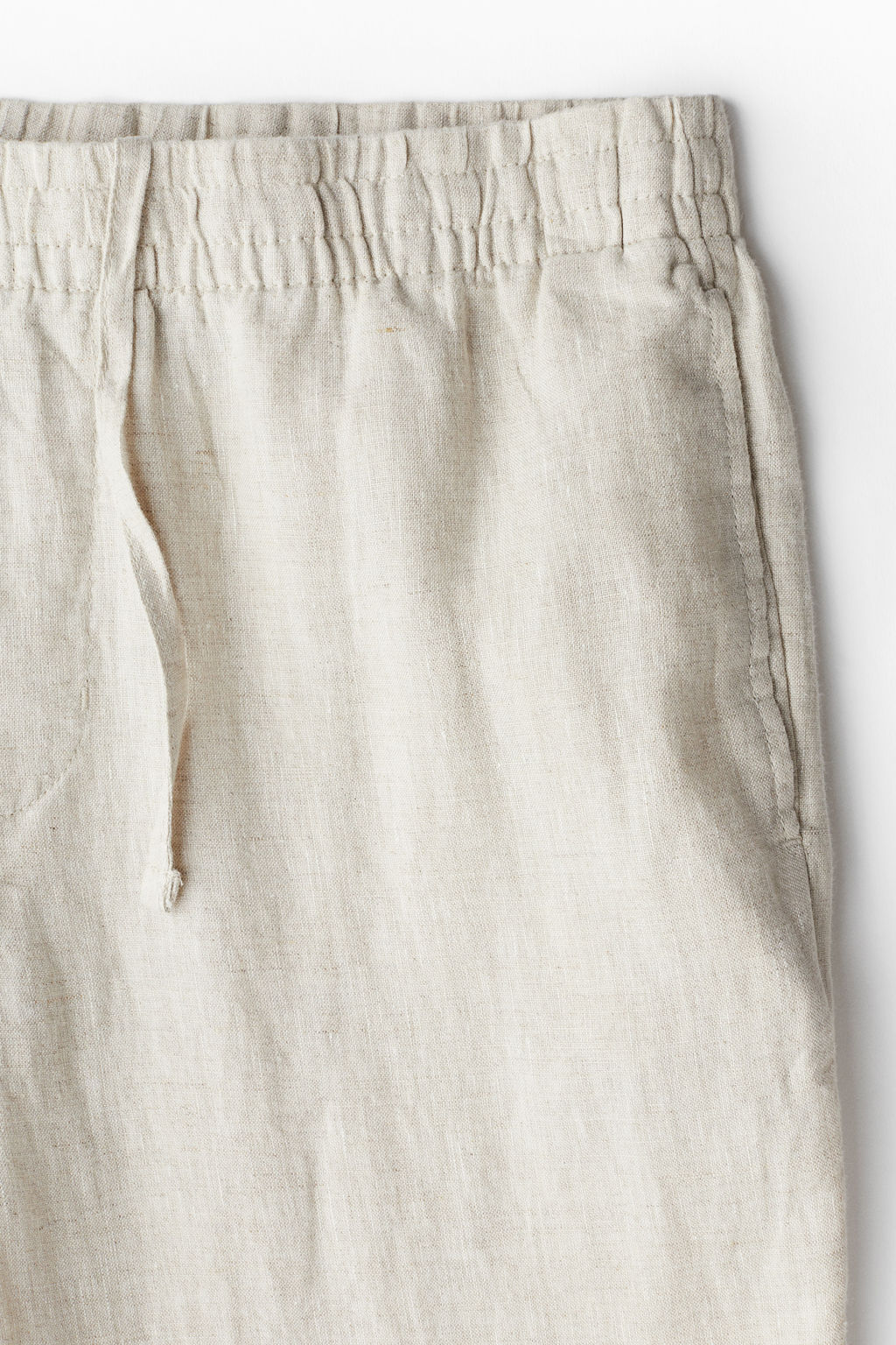 Pantal?n de lino Regular Fit - H&m фото 11