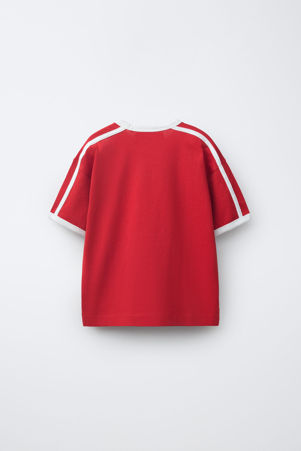 CAMISETA JOGGING TEXTO / Rojo - Zara фото 2