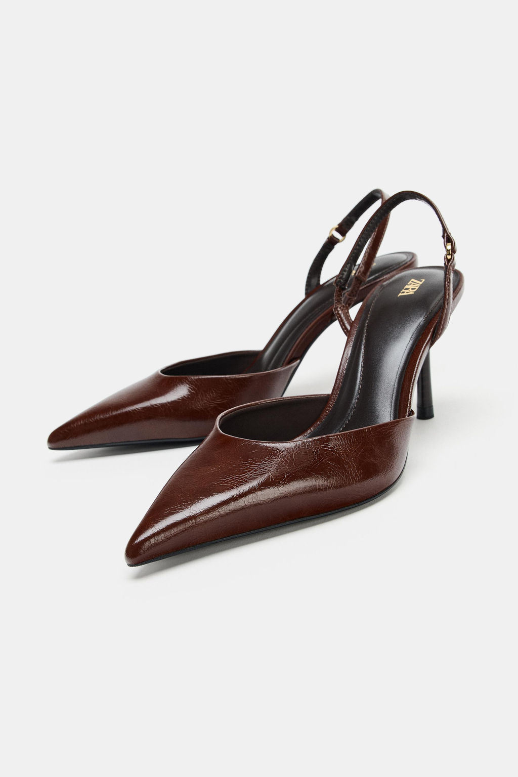 POINTED TOE SLINGBACK SHOES - Zara фото 2
