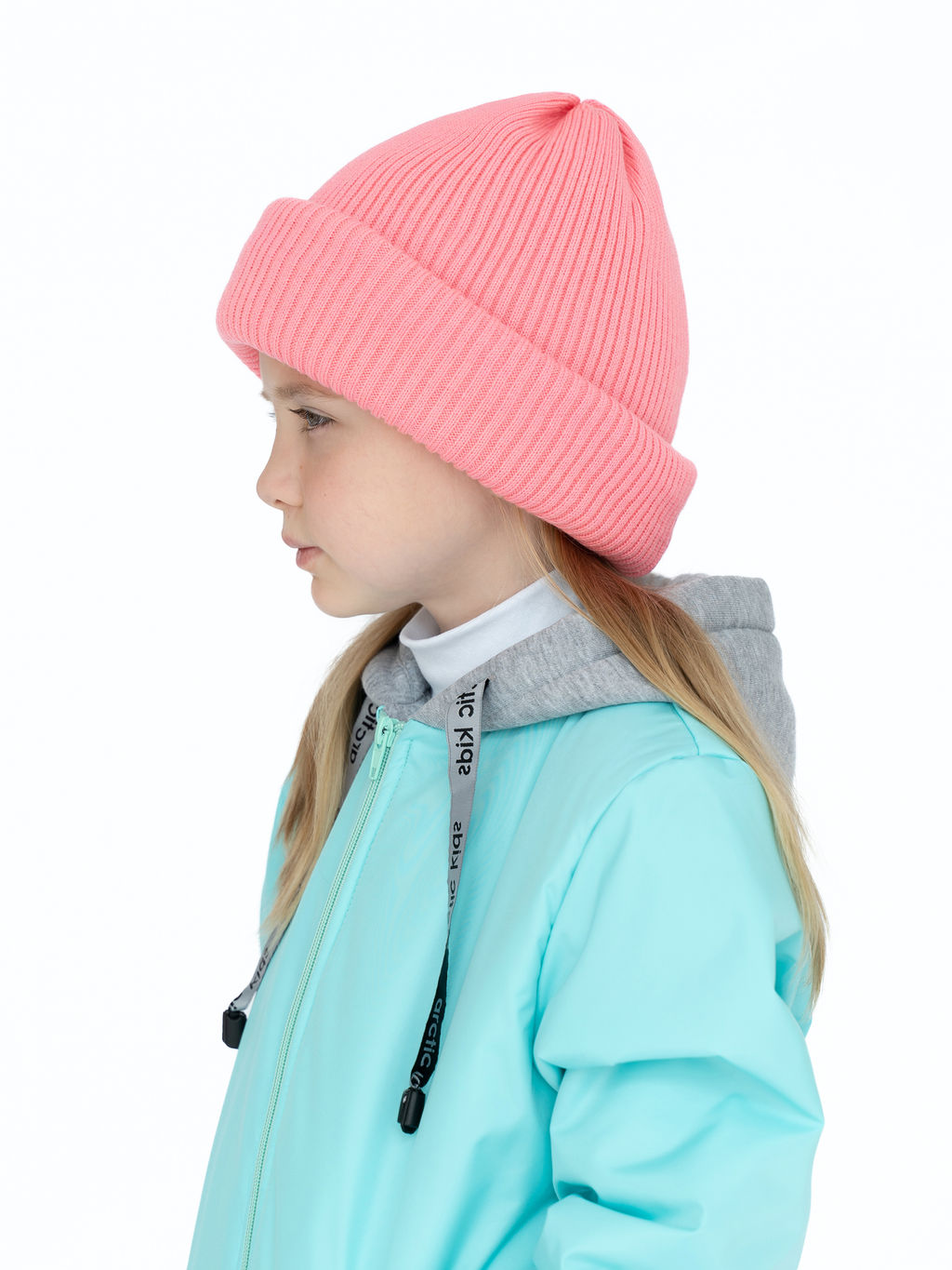 Шапка вязаная фламинго - Arctic kids фото 5