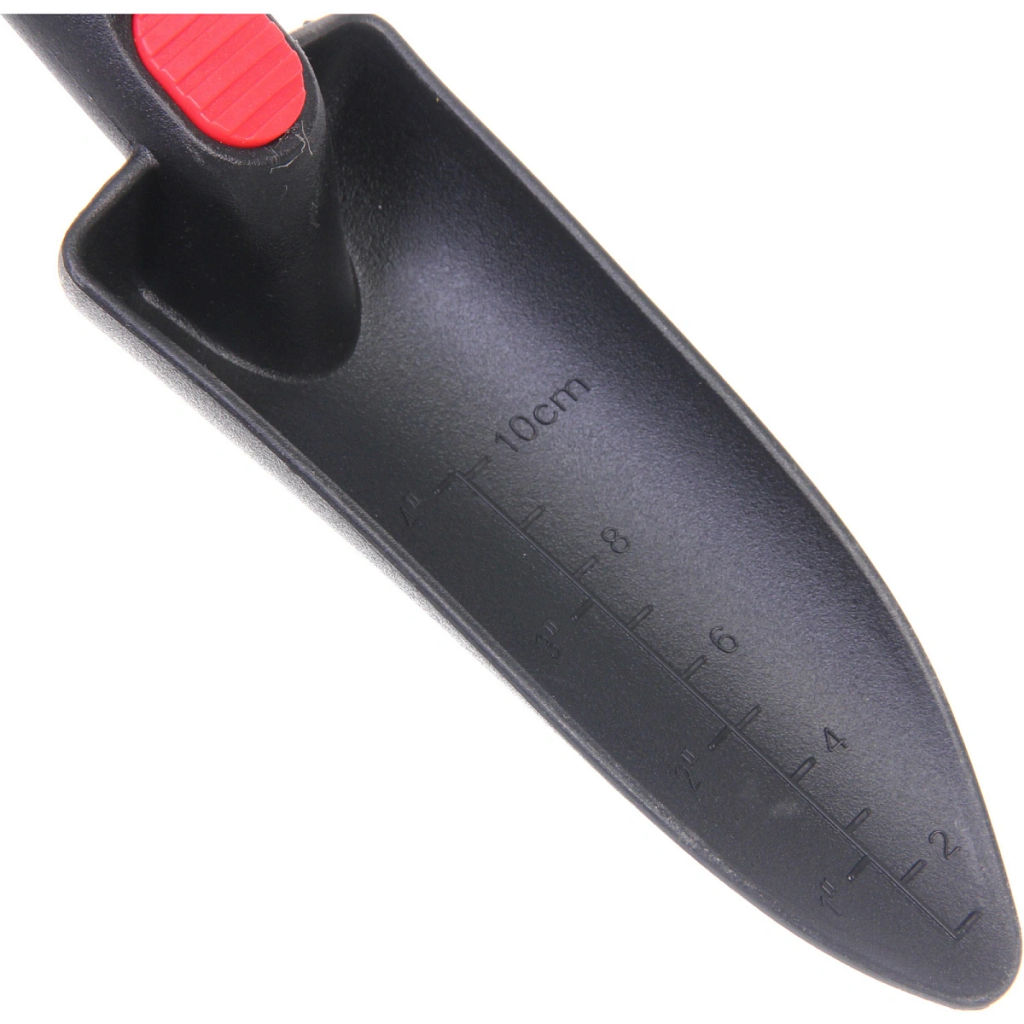 Цена за 3 шт. Совок посадочный узкий "Шале" 29см с мерной шкалой, пластиковая ручка с упором для пальца ДоброСад