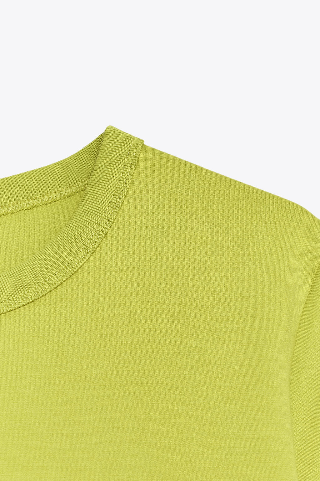 SHORT SLEEVE INTERLOCK T-SHIRT - Zara фото 8