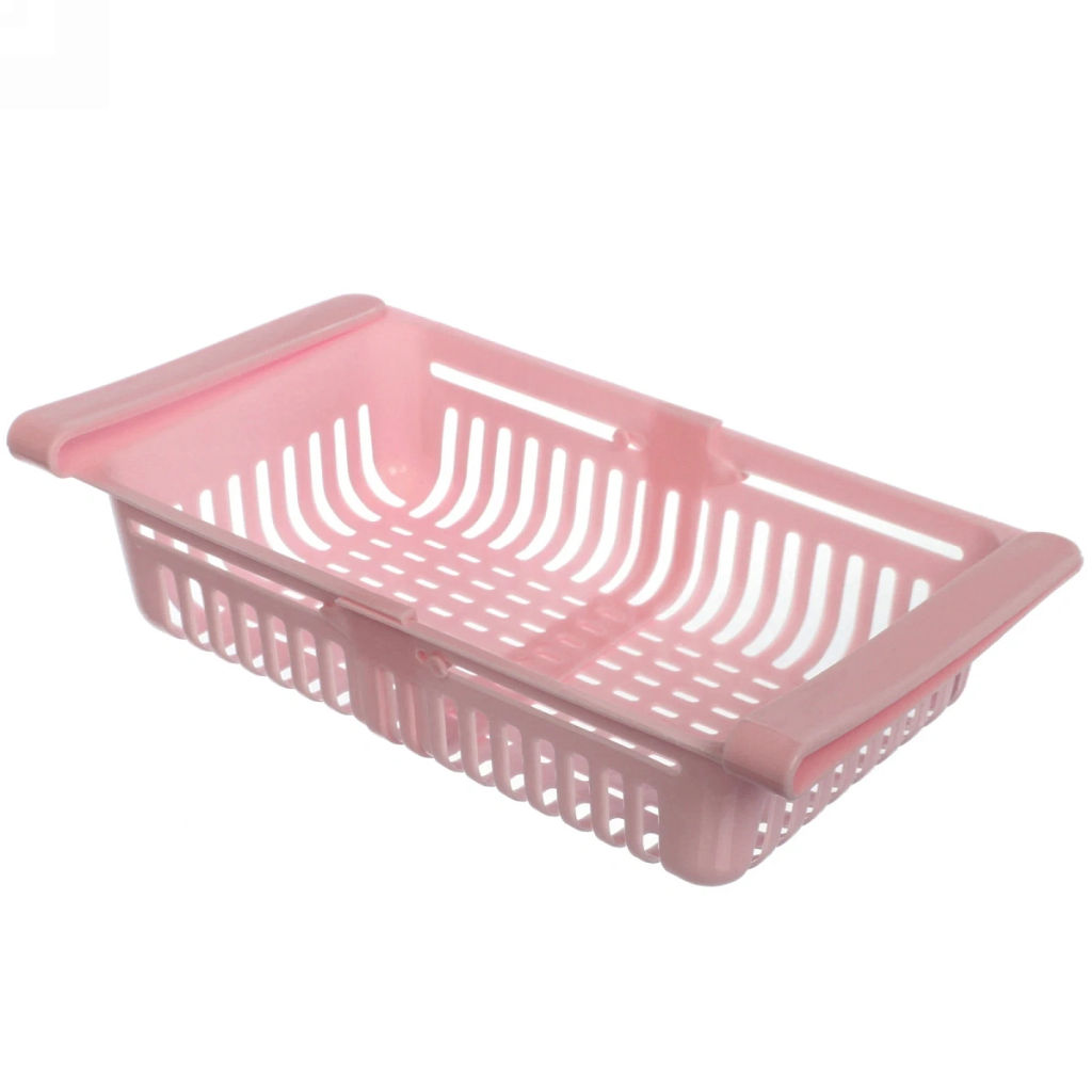 Цена за 3 шт. Полка пластиковая в холодильник раздвижная 20/27,5*15*6см