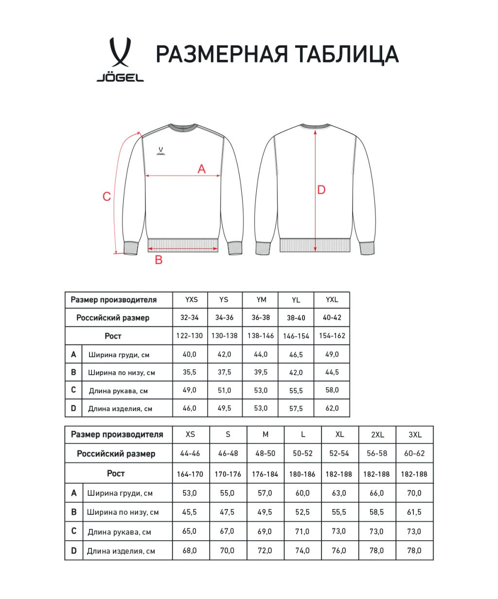 Свитшот JOGEL ESSENTIAL Sweatshirt, черный, детский  фото 9