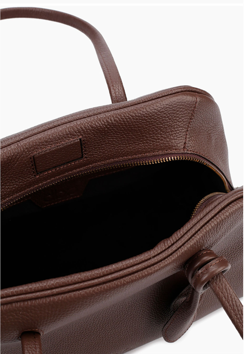 Кожаная сумка Petal DBR 31338 коричневый торф  фото 9