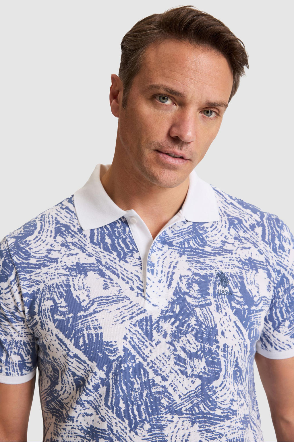 Erkek _ndigo Regular Fit Polo Yaka Ti__rt - U.s. polo assn фото 2