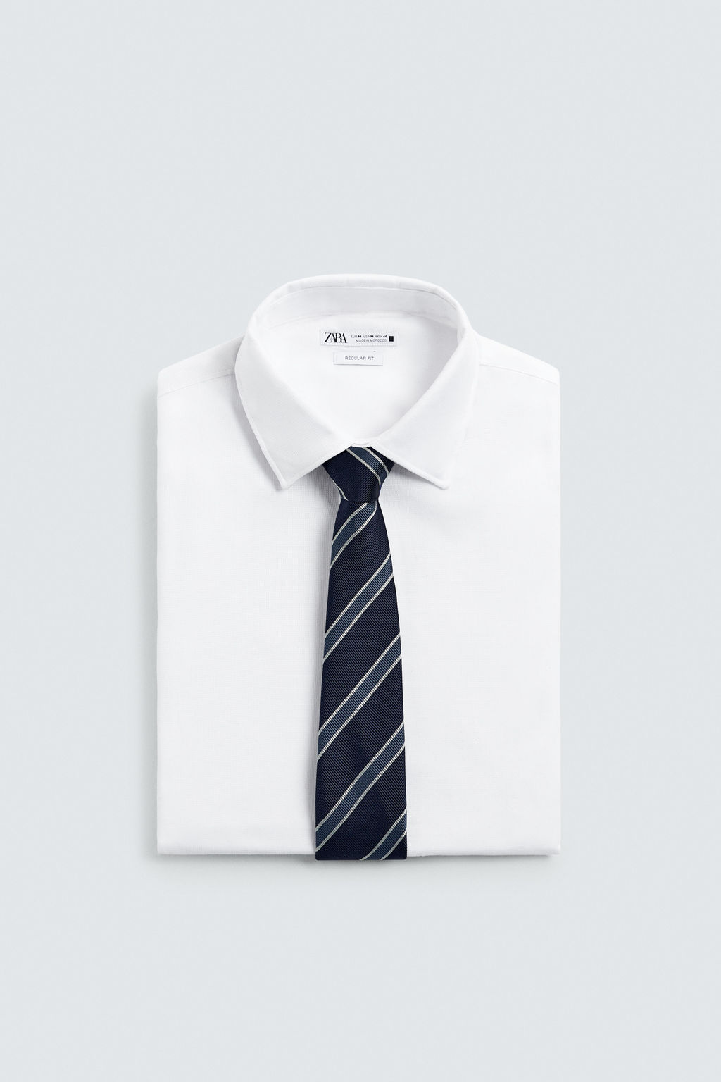 CORBATA 100% SEDA RAYAS / Marino - Zara фото 4