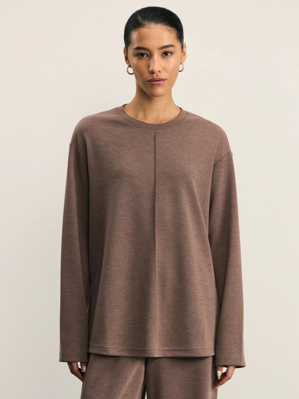 Лонгслив свободного кроя / Zarina  фото 2