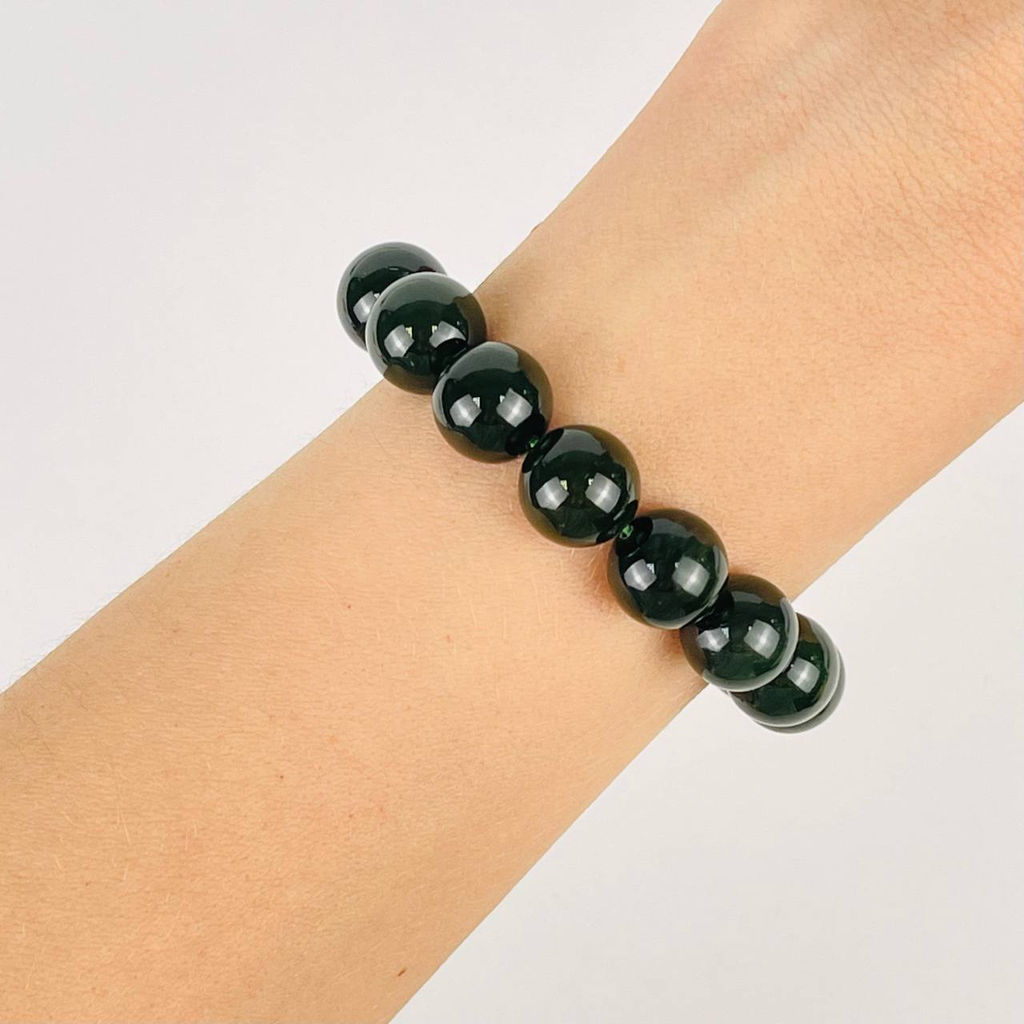 Браслет из Нефрита - Радуга самоцветов фото 3