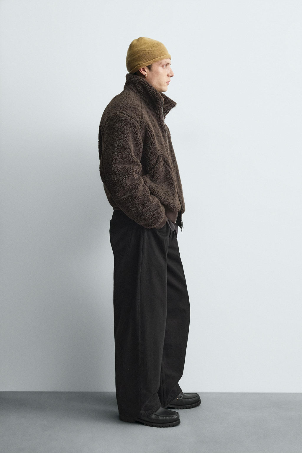 FAUX SHEARLING JACKET - Zara фото 6