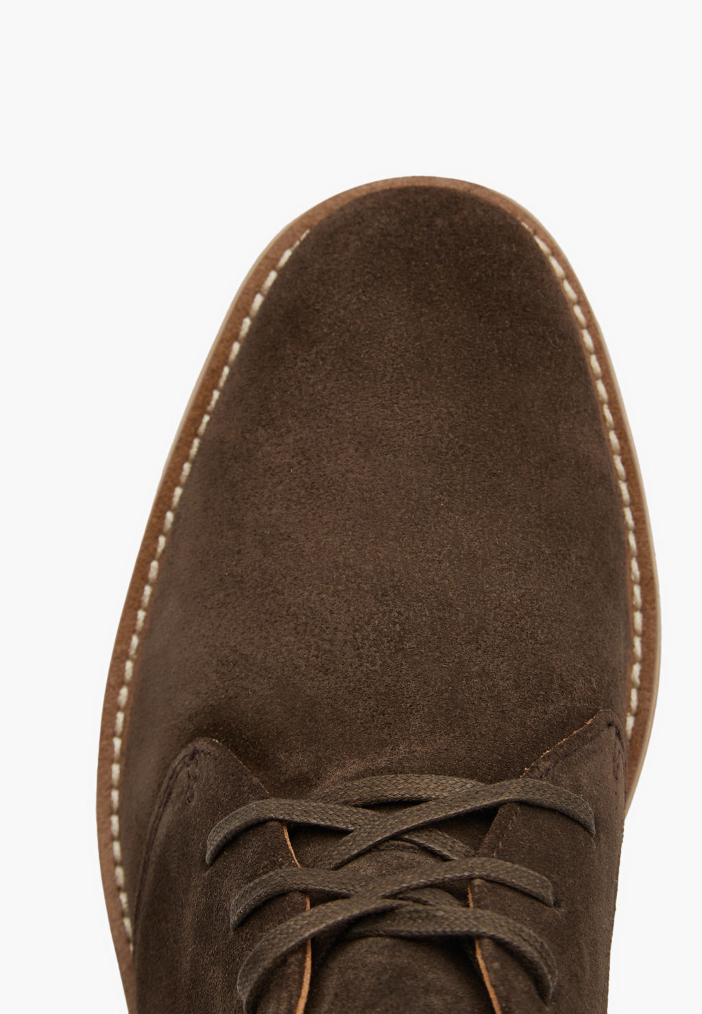 Коричневые мужские велюровые дезерты - Mascotte фото 4