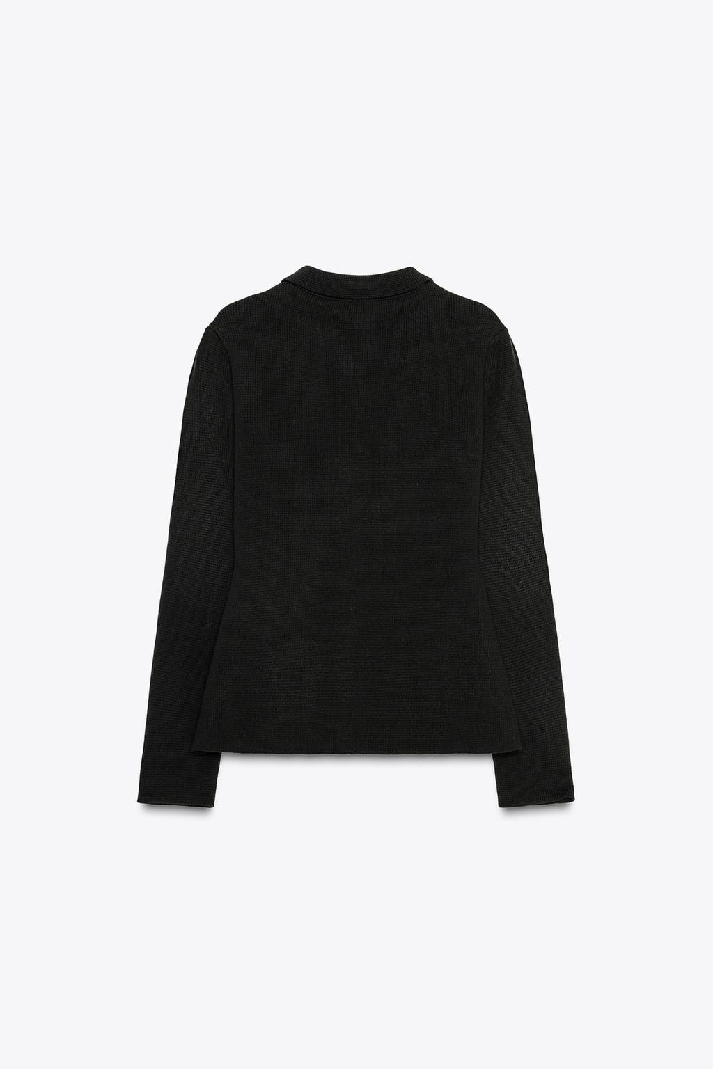 PLAIN KNIT CARDIGAN - Zara фото 3