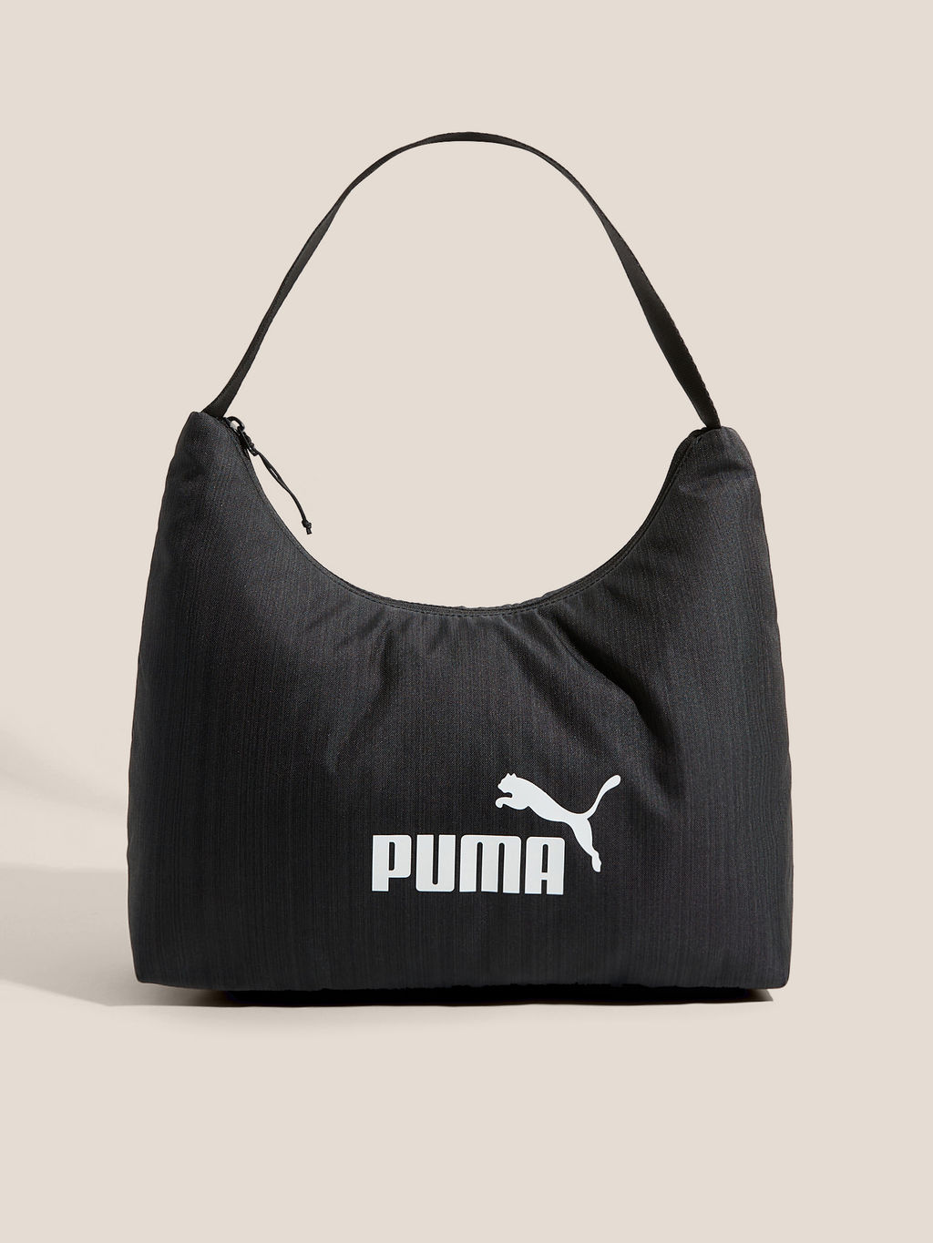 Женская сумка на плечо PUMA BASE Slouchy Hobo Bag Артикул 4558146, черный