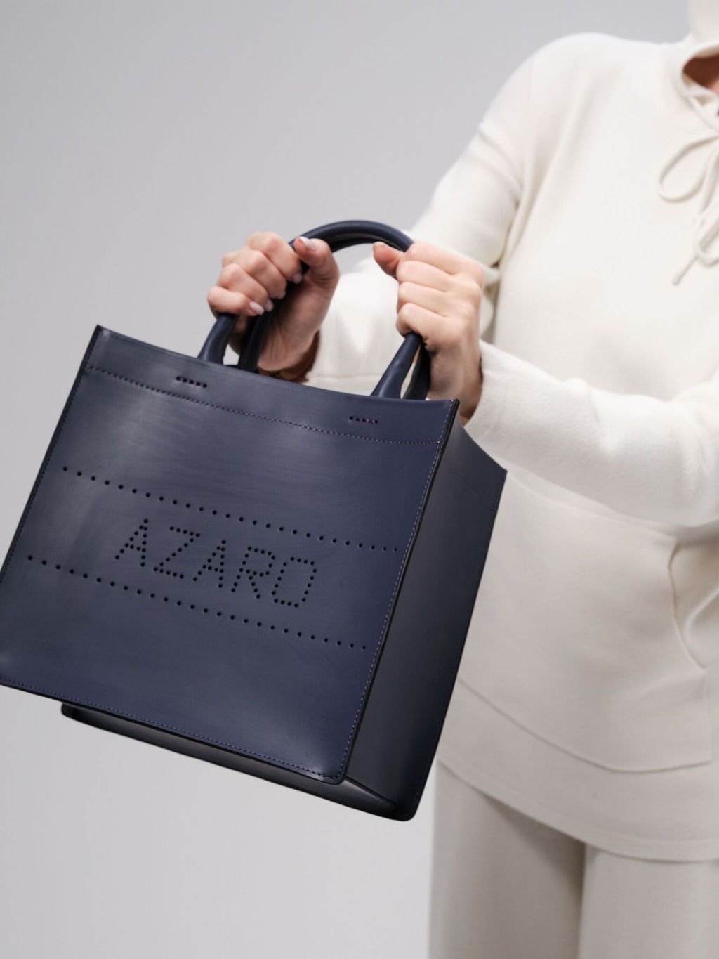 Сумка Azaro 30586 фиолетовый цветок