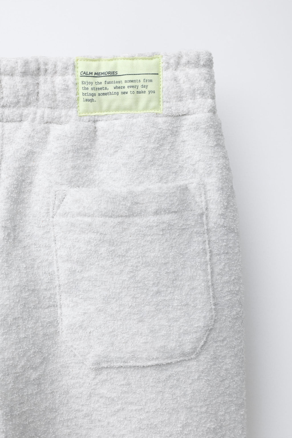 TEXTURED POLO SHIRT AND WIDE-LEG TROUSERS SET - Zara фото 8