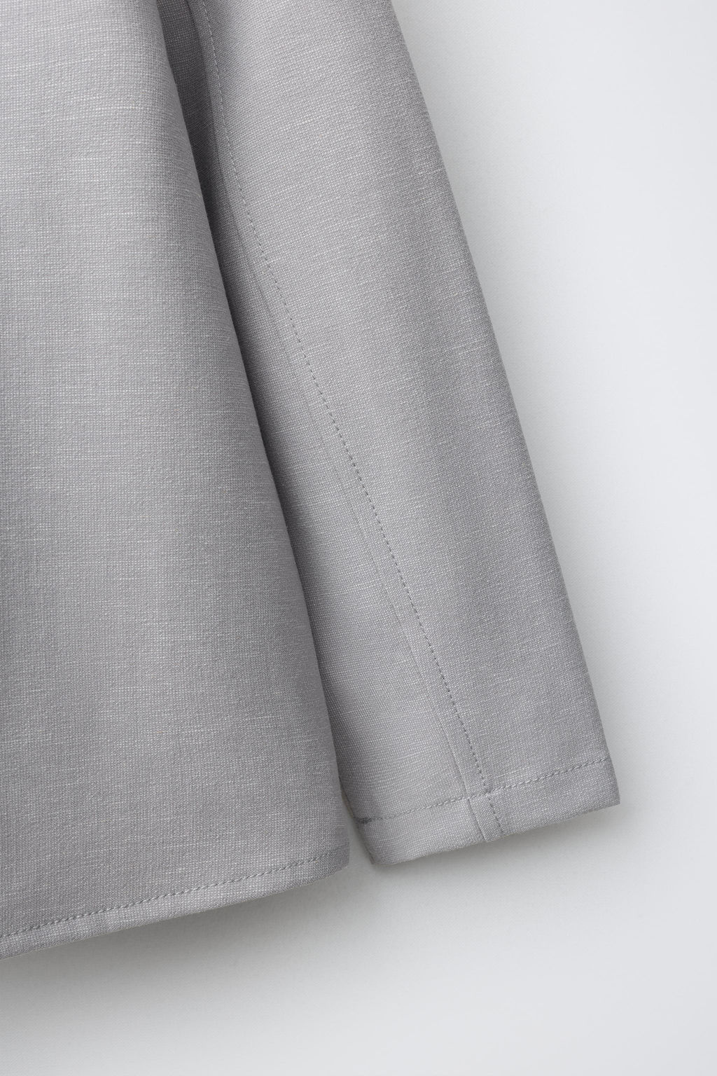 SOBRECAMISA BOLSILLO / Gris perla