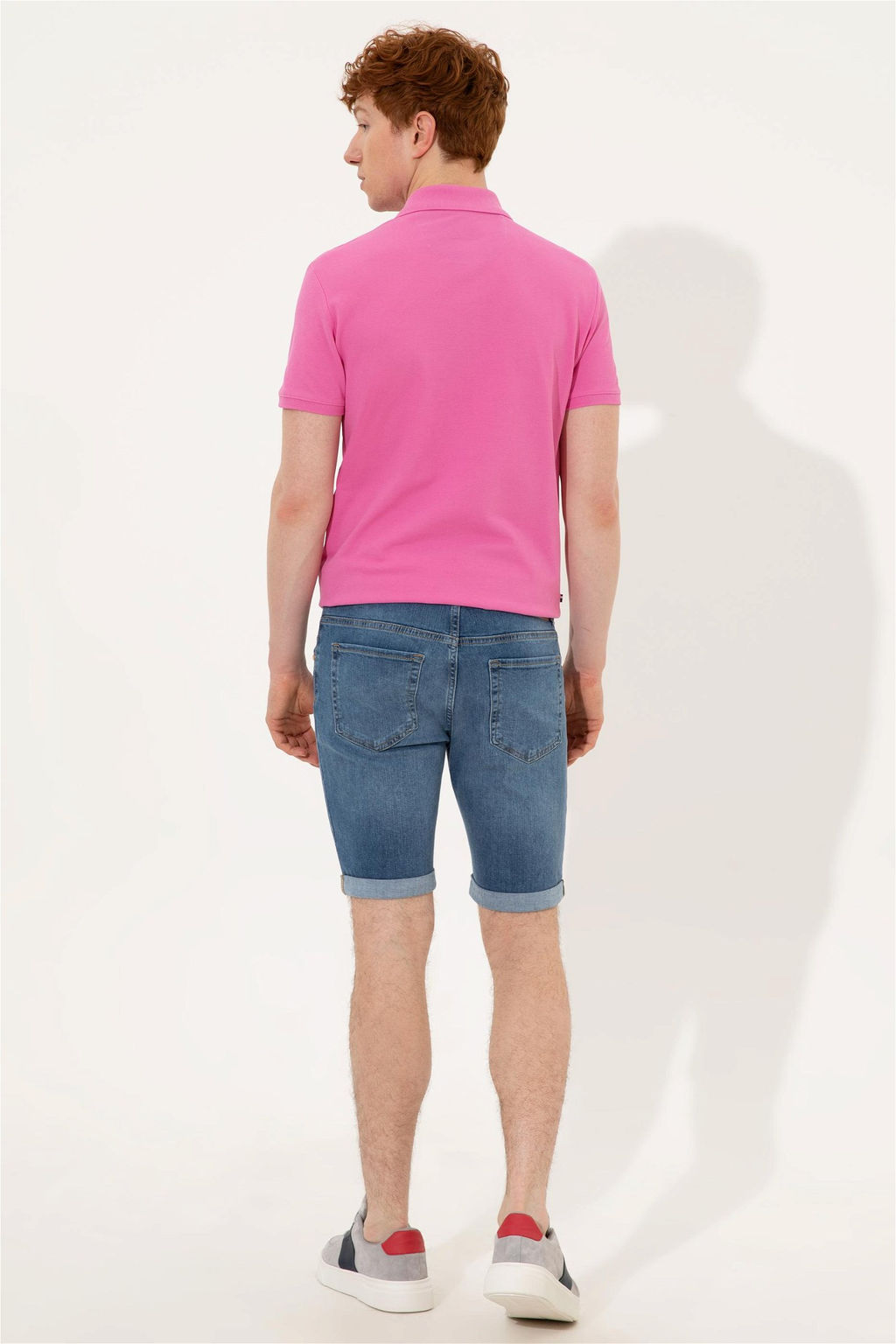 Мужские синие джинсовые шорты Неожиданная скидка в корзине - U.s. polo assn фото 4