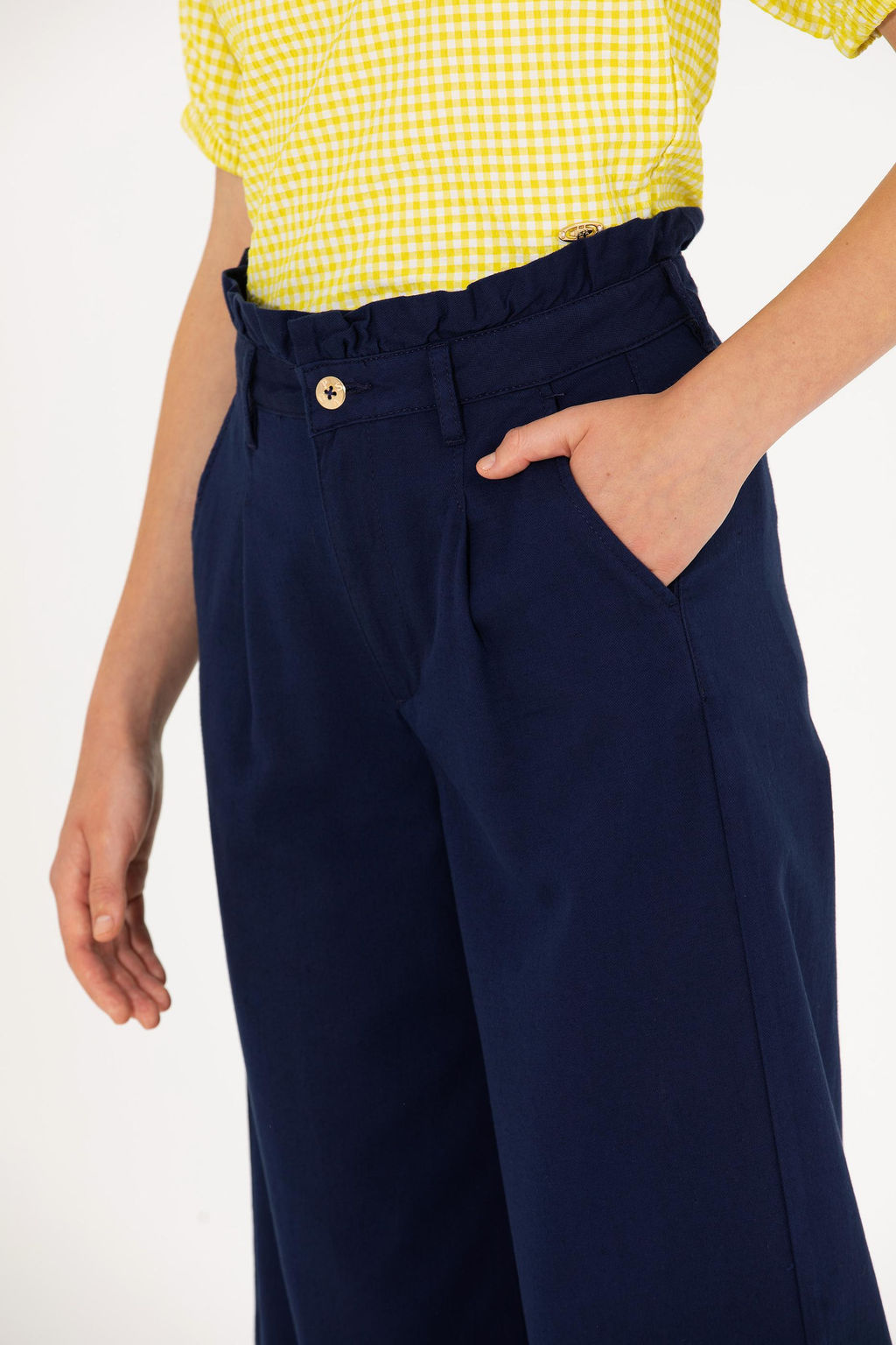 Женские темно-синие спортивные брюки - U.s. polo assn фото 5