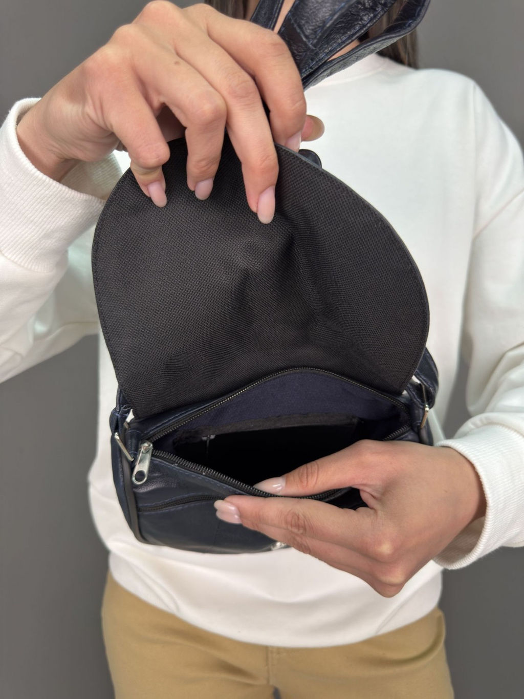 Сумка женская из телячьей кожи